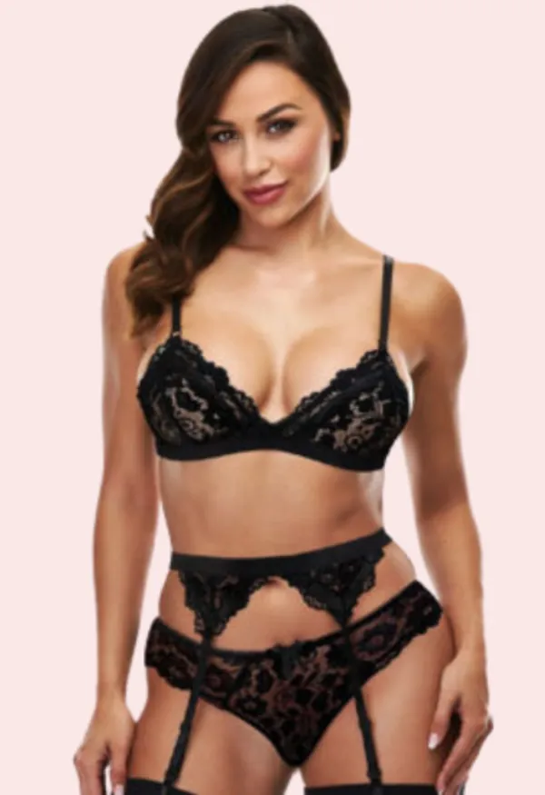 Black_Exotic_Lace_Bra_Set_With_Garter_Belt_For_Women