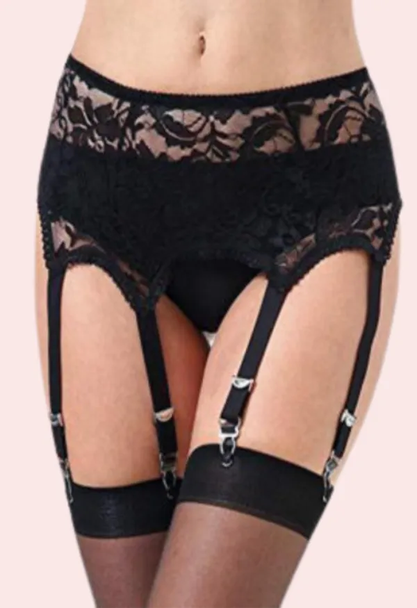 Black_Lace_Garter_Belt_With_Six_Straps_Sexy_Lingerie_For_Women