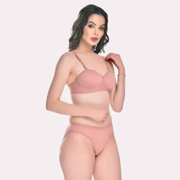 Nude_Pink_Padded_Cotton_Bra_Panty_Set_For_Women