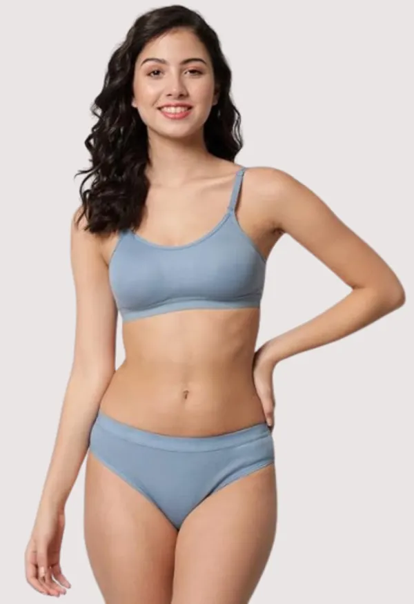 Light_Blue_Wire-Free_Sports_Bra_Panty_Set_For_Women