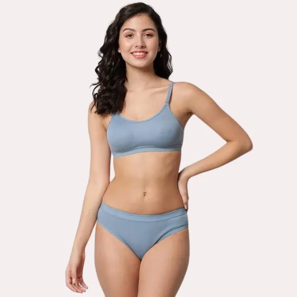 Light_Blue_Wire-Free_Sports_Bra_Panty_Set_For_Women