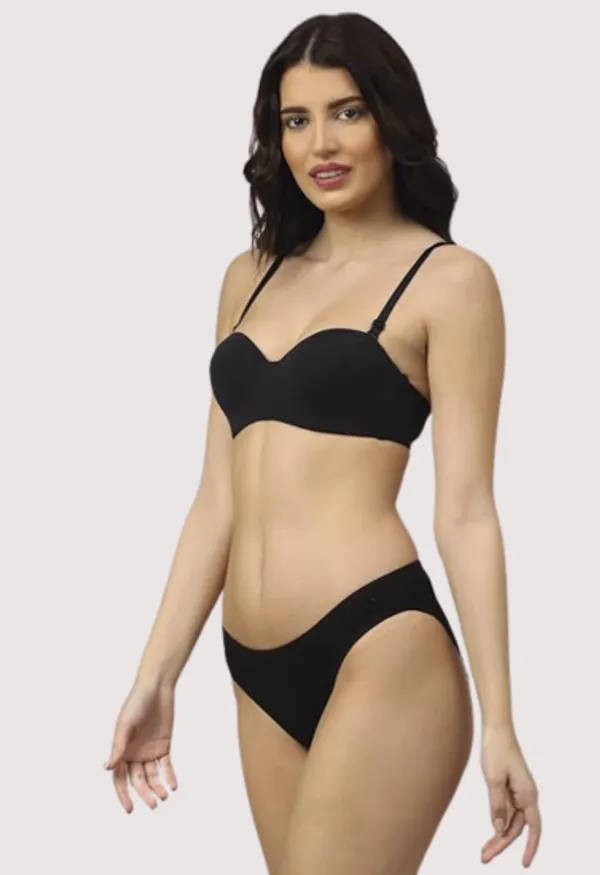 Dark_Black_Casual_Cotton_Comfort_Bra_Panty_Set_For_Women