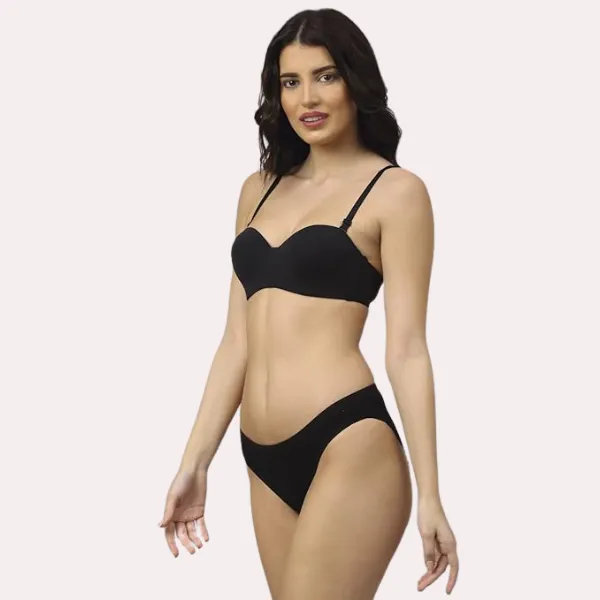 Dark_Black_Casual_Cotton_Comfort_Bra_Panty_Set_For_Women
