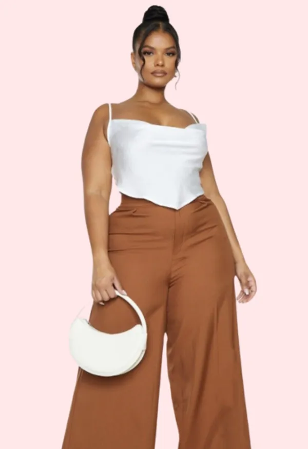 Off_White_Satin_Cropped_Cowl_Neck_Cami_Top_For_Women