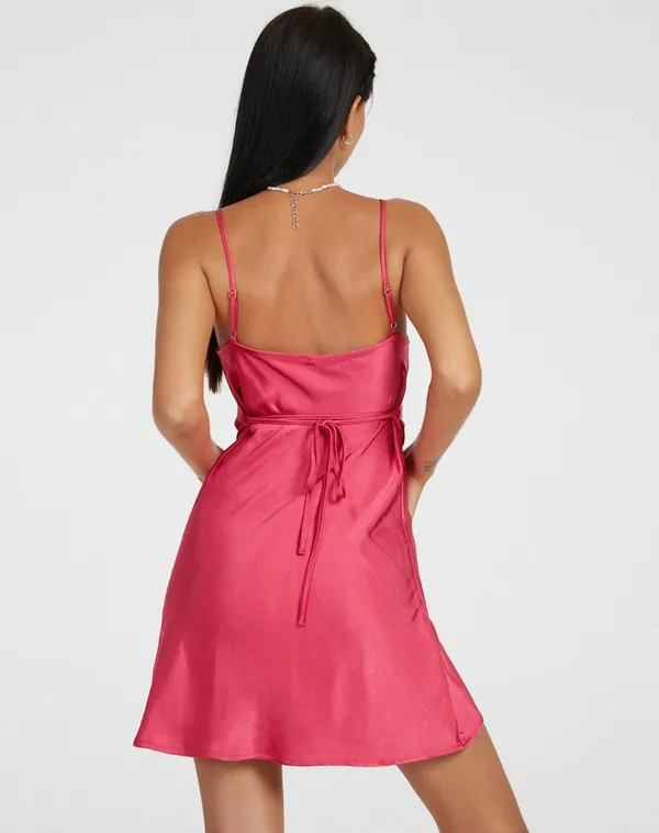 Dark_Pink_Sensual_Satin_Elegance_Partywear_Dress_For_Women