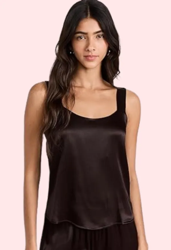 Dark_Black_Soft_Silk_Camisole_For_Women