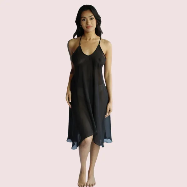 Dark_Black_Transparent_Bridal_Nightgown_For_Women