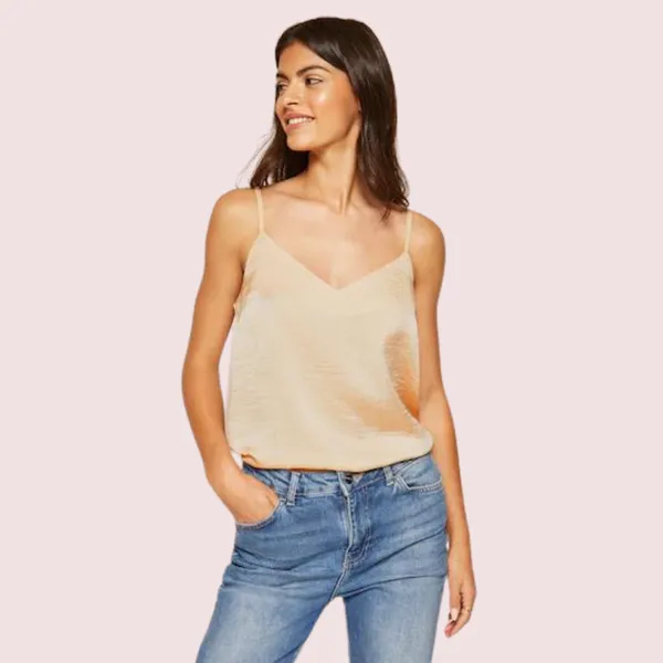 Cream_Stylish_Camisole_For_Women