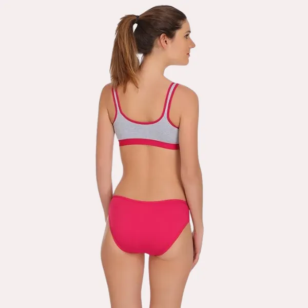 Hot_Pink_Trendy_Sports_Bra_With_Panty_For_Women