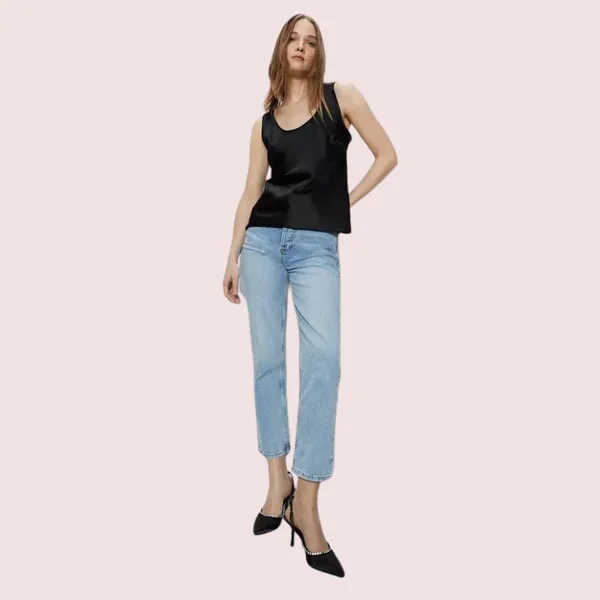 Dark_Black_Versatile_Silk_Camisole_For_Women
