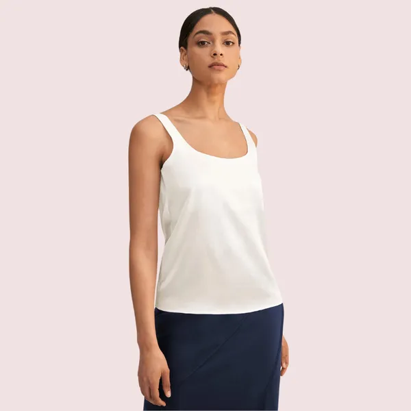 Off_White_Elegant_Lace_Trimmed_Silk_Camisole_Top_For_Women
