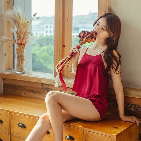 Black_Lovely_Cami_Top_And_Shorts_For_Women