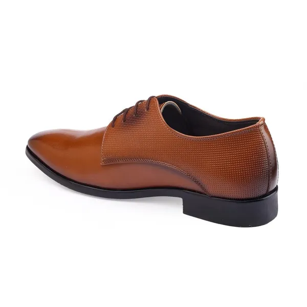 Von_Huette_Men's_Tan_Formal_Derby_Shoes_For_Officewear/Partywear