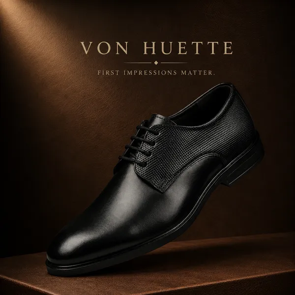 Von_Huette_Men's_Brown_Formal_Derby_Shoes_For_Officewear/Partywear