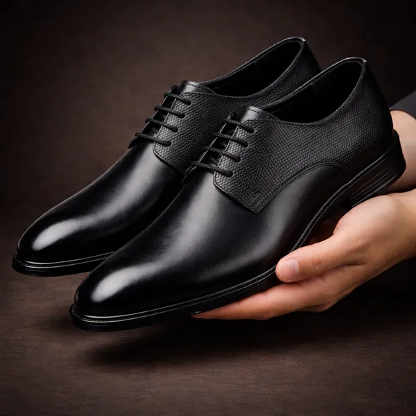 Von_Huette_Men's_Brown_Formal_Derby_Shoes_For_Officewear/Partywear