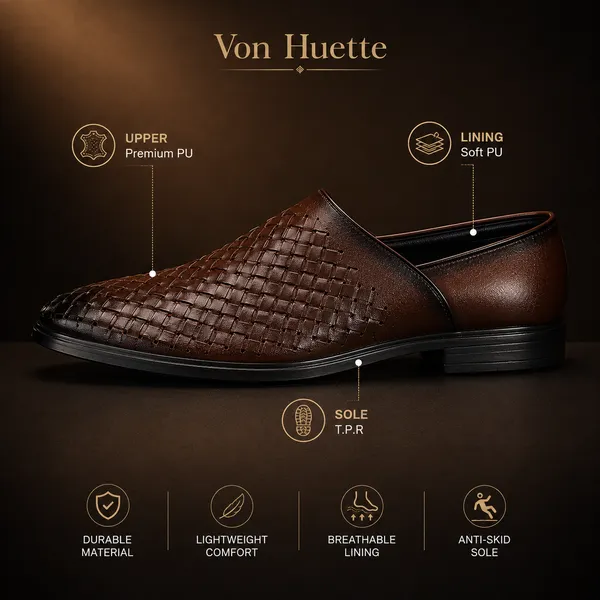 Von_Huette_Men's_Brown_Plain_SOFT_Ethnic_Classy_Fit_Jutti__For_Men