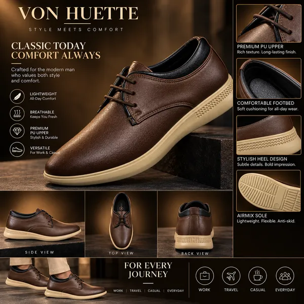 Von_Huette_Lorenzo_Men's_Casual_Derby_Shoes