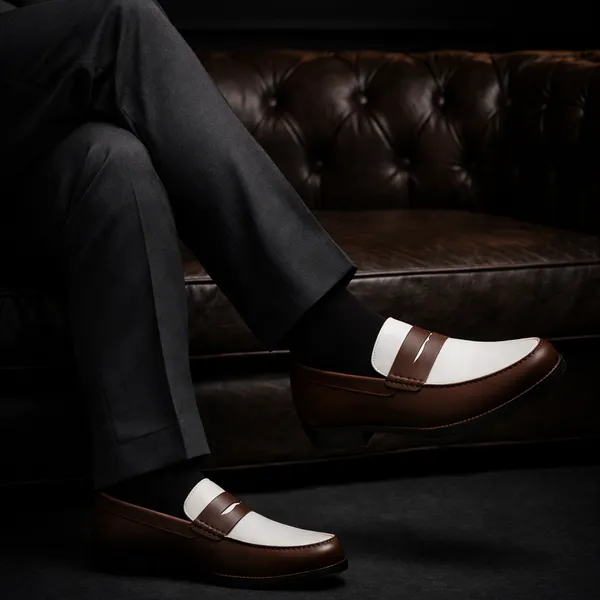 VON_HUETTE_Premium_Two-Tone_Penny_Loafers_for_Men_|_Brown_&_White_Classic_Formal_Shoes_|_Office,_Party_&_Casual_Wear