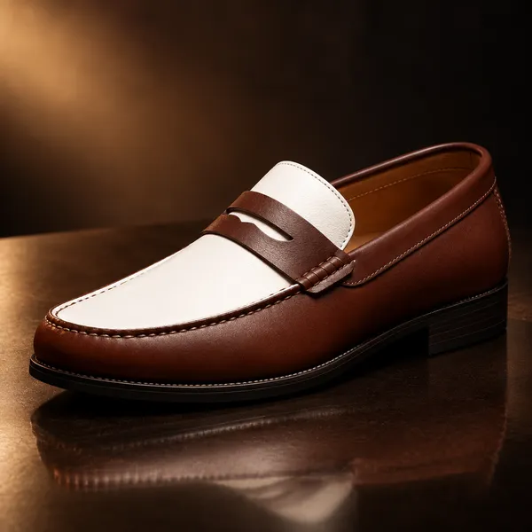 VON_HUETTE_Premium_Two-Tone_Penny_Loafers_for_Men_|_Tan_&_White_Classic_Formal_Shoes_|_Office,_Party_&_Casual_Wear