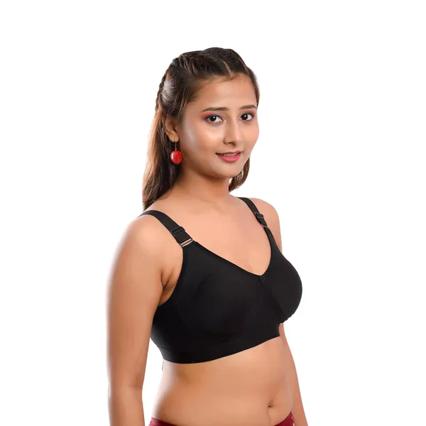 Black_T-Shirt_Bra_for_Women_|_Non-Padded_and_Cotton_Hosiery