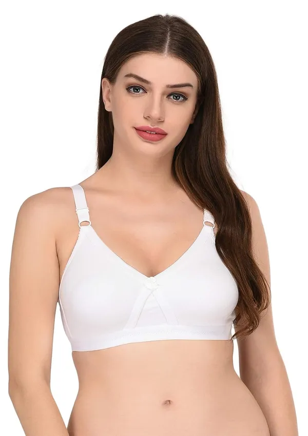 White_T-Shirt_Bra_for_Women_|_Non-Padded_and_Cotton_Hosiery