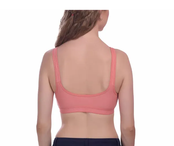 Peach_Sports_Bra_for_Women_|_Non-Padded_and_Cotton_Hosiery