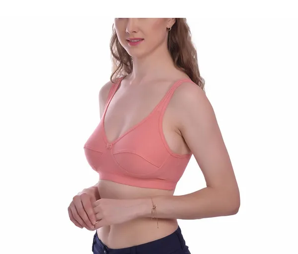 Peach_Sports_Bra_for_Women_|_Non-Padded_and_Cotton_Hosiery