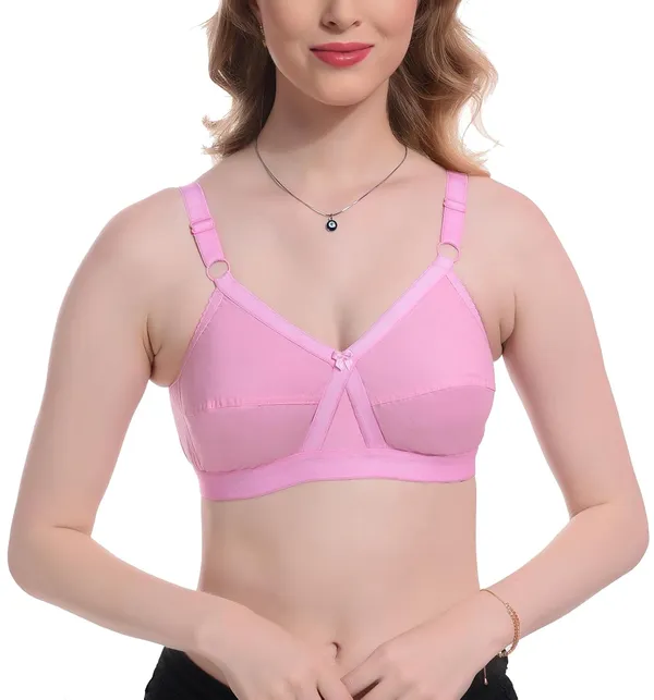 Baby_Pink_100%_Cotton_Regular_Full_Coverage_T-Shirt_Bra_For_Women