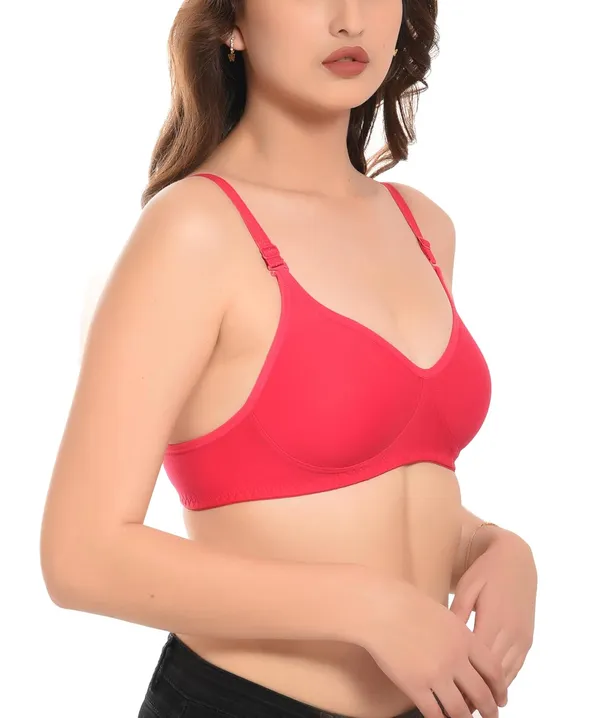 Coral_Pink_T-Shirt_Bra_for_Women_|_Non-Padded_and_Cotton_Hosiery