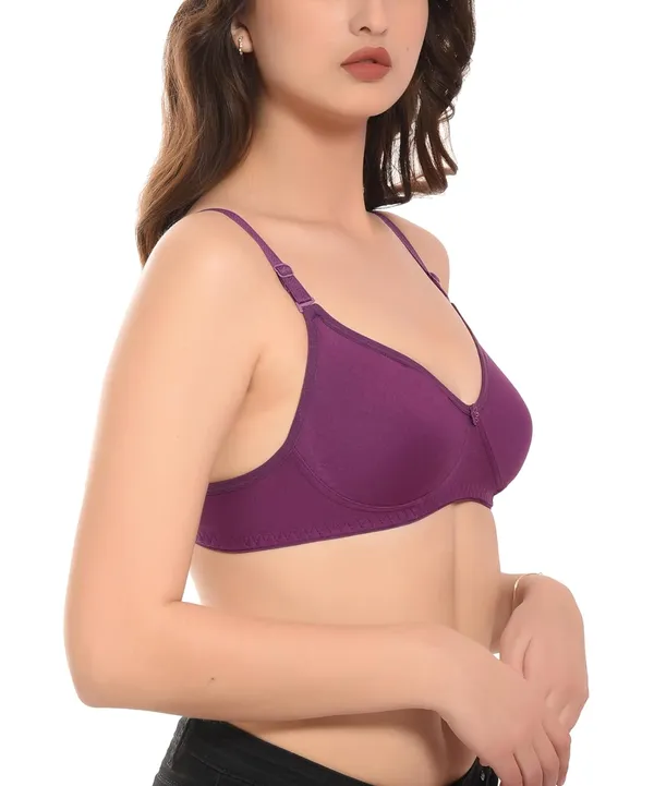 Purple_T-Shirt_Bra_for_Women_|_Non-Padded_and_Cotton_Hosiery