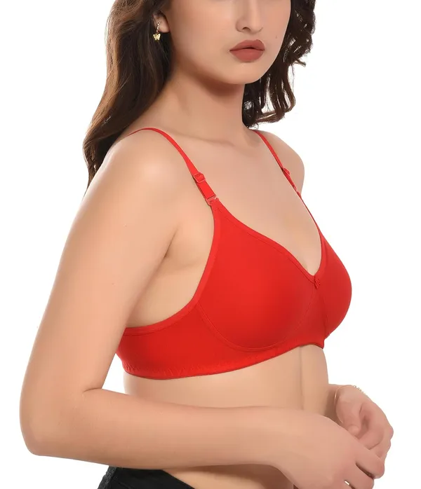 Red_T-Shirt_Bra_for_Women_|_Non-Padded_and_Cotton_Hosiery