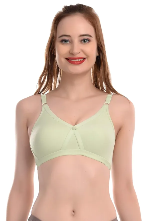 Light_Green_Full_Coverage_T_Shirt_Bra_C-Cup_For_Women