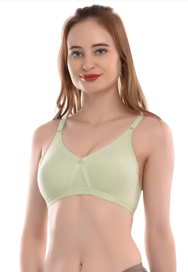 Light_Green_Full_Coverage_T_Shirt_Bra_C-Cup_For_Women