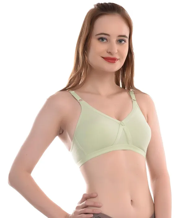Light_Green_Full_Coverage_T_Shirt_Bra_C-Cup_For_Women
