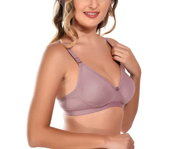 Onion_Pink_T-Shirt_Bra_for_Women_|_Non-Padded_and_Cotton_Hosiery