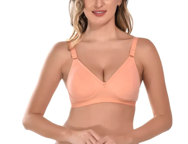 Orange_T-Shirt_Bra_for_Women_|_Non-Padded_and_Cotton_Hosiery