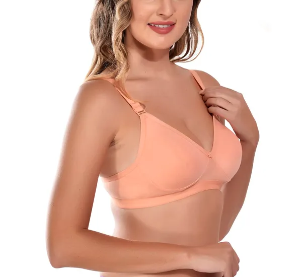 Orange_T-Shirt_Bra_for_Women_|_Non-Padded_and_Cotton_Hosiery