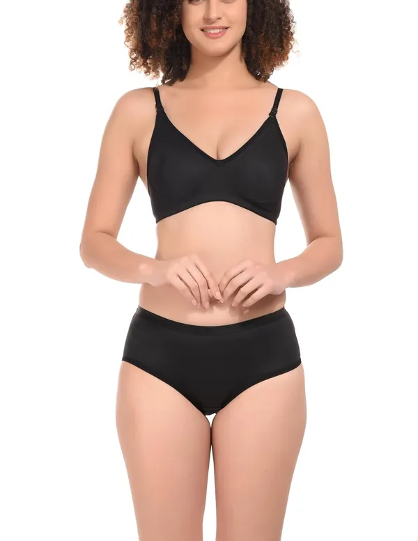 Black_Bra-Panty_Set_for_Women_|_Cotton_Hosiery_and_Non-Padded