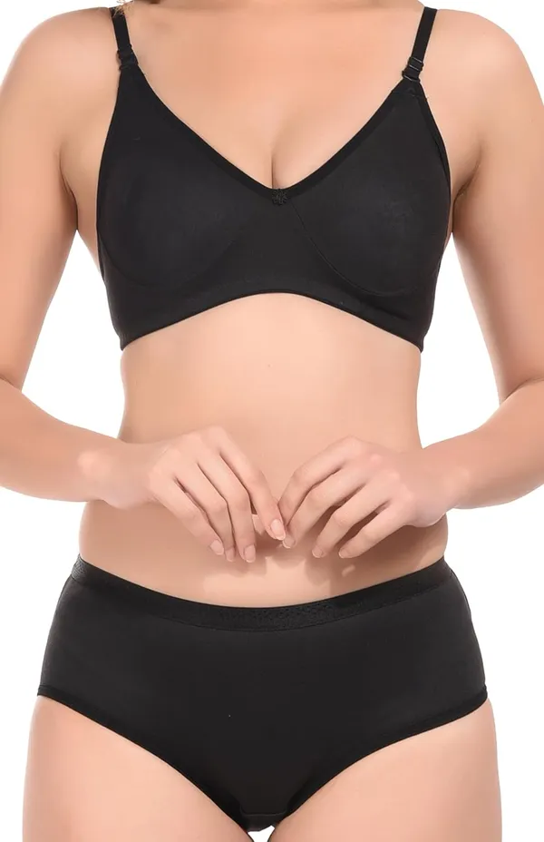 Black_Bra-Panty_Set_for_Women_|_Cotton_Hosiery_and_Non-Padded