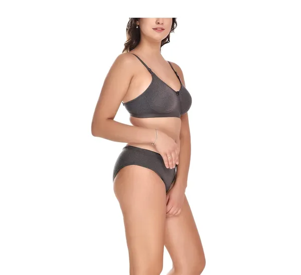 Dark_Grey_Bra-Panty_Set_for_Women_|_Cotton_Hosiery