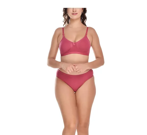 Dark_Pink_Bra-Panty_Set_for_Women_|_Cotton_Hosiery
