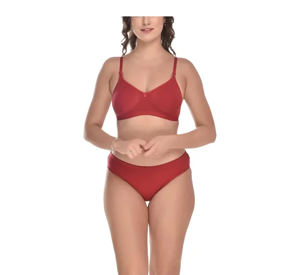 Maroon_Bra-Panty_Set_for_Women_|_Cotton_Hosiery