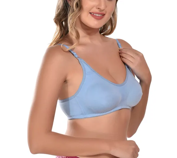 Sky_Blue_T-Shirt_Bra_for_Women_|_Non-Padded_and_Cotton_Hosiery