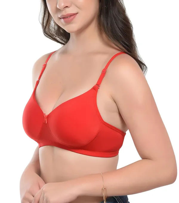 Red_Imported_Lycra_Padded_Bra_For_Women