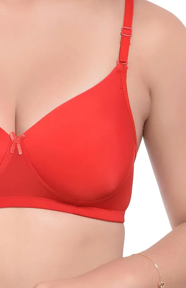 Red_Imported_Lycra_Padded_Bra_For_Women
