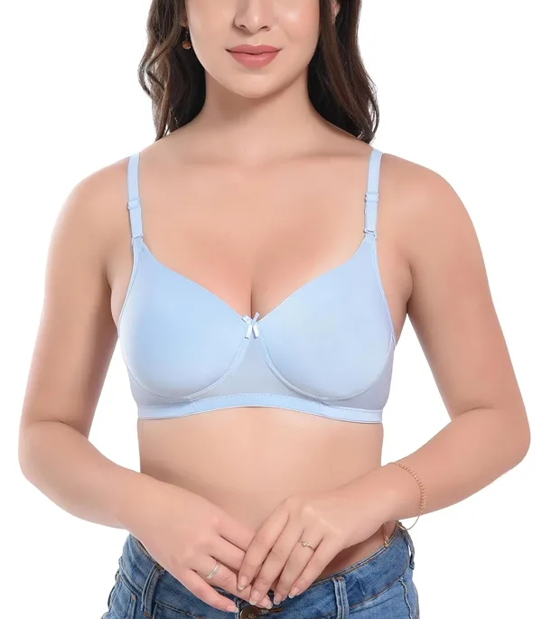 Sky_Blue_Imported_Lycra_Padded_Bra_For_Women