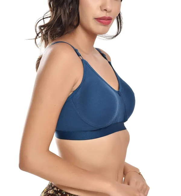 Blue_T-Shirt_Bra_for_Women_|_Non-Padded_and_Cotton_Hosiery