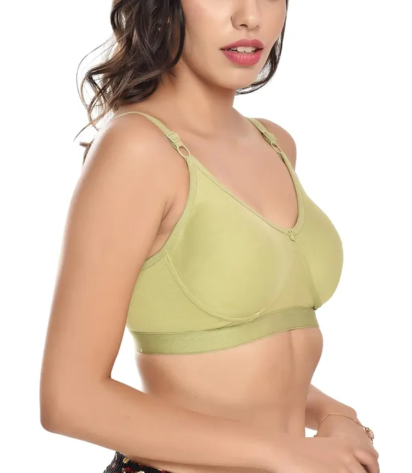 Light_Green_T-Shirt_Bra_for_Women_|_Non-Padded_and_Cotton_Hosiery