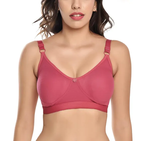 Dark_Pink_T-Shirt_Bra_for_Women_|_Non-Padded_and_Cotton_Hosiery