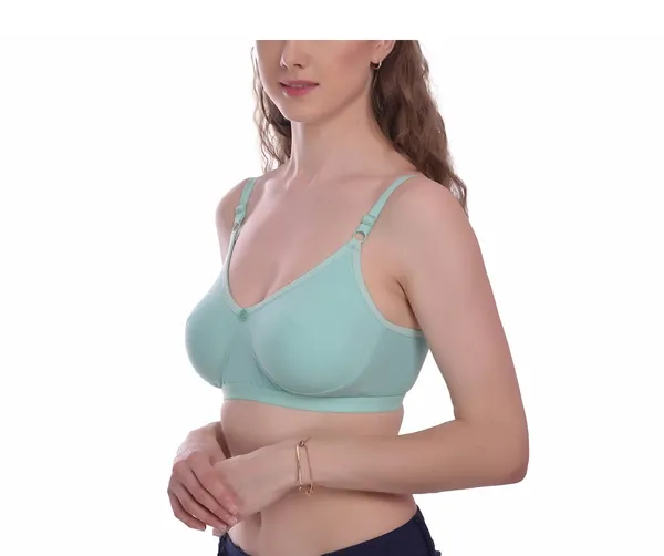 Light_Green_T-Shirt_Bra_for_Women_|_Non-Padded_and_Cotton_Hosiery